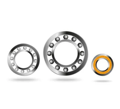 Ball and roller bearings Stock Illustration