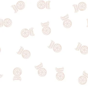 Ball astrological glyph seamless pattern Illustrazione stock