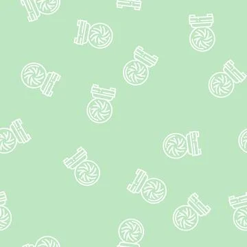 Ball astrological line seamless pattern Stock Illustration