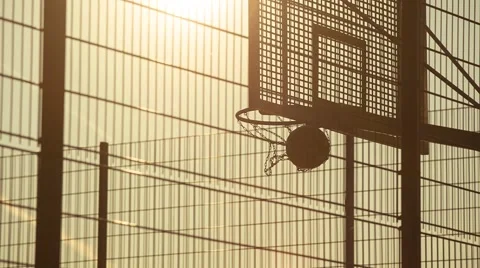 The Ball is in the Basket Video stock 67446573