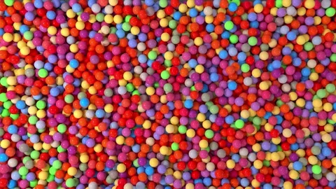 Ball Bath Colored Stock Footage 139609504