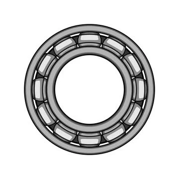 Ball bearing engineering component for mechanical systems Stock Illustration