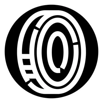 Ball bearing engineering part motion concept icon Stock Illustration