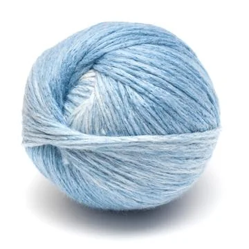 Ball with blue thread for sewing Stock Photos
