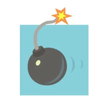 Ball bomb Stock-Illustration