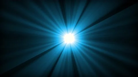 Ball of bright blue light rays graphic background element. Stock Footage 168449788