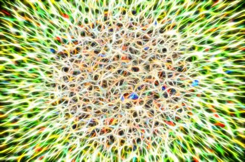 Ball of bright lights Stock Photos