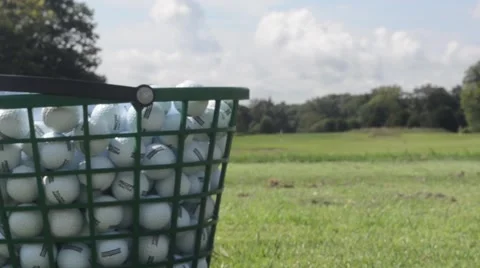 Ball Bucket Rack Focus 스톡 동영상 63314730