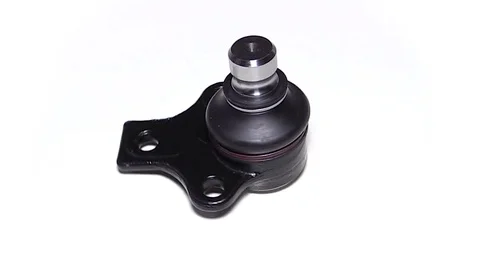Ball car resting on a white background looped spare part Stock Footage 72127066