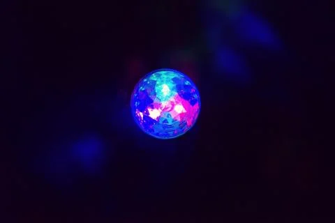Ball of colored light - abstract. Stock Photos