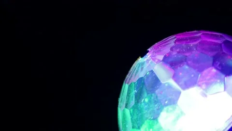 Ball of colored light spinning in a closed plane. Stock Footage 238965355