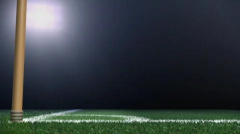 Ball on corner Stockbeeldmateriaal 354566