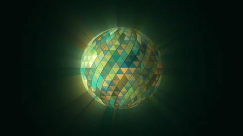 Ball Disco Sphere Pattern Seamless Video Animated Background Stock Footage 338066343