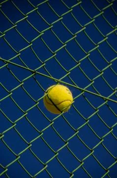 Ball in Fence Stock Photos