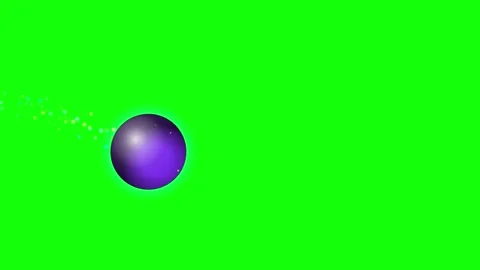 Ball Floating Isolated Green Screen Stock Video Video stock 336960270