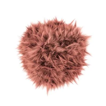 Ball of fur Stock Illustration