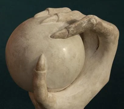 Ball in hand Stock Photos