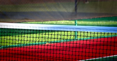 Ball Hit Net Vídeos de archivo 130956325