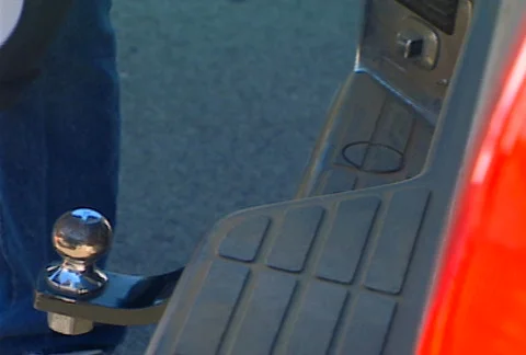 Ball hitch 01 Stock Footage 644670