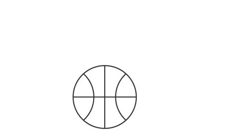 Ball icon animation. Motion graphic design. Stock Footage 272302716