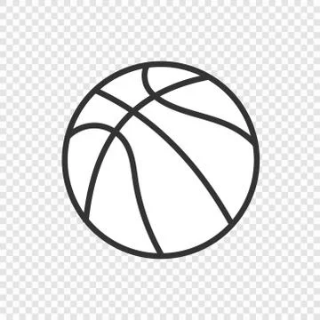 Ball icon isolated vector illustration Stock-Illustration