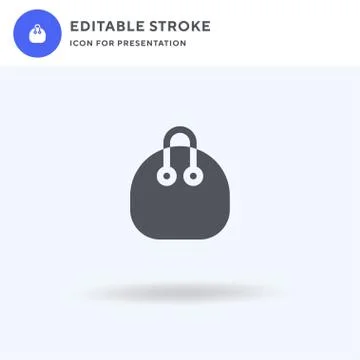 Ball icon vector, filled flat sign, solid pictogram isolated on white, logo イラスト素材