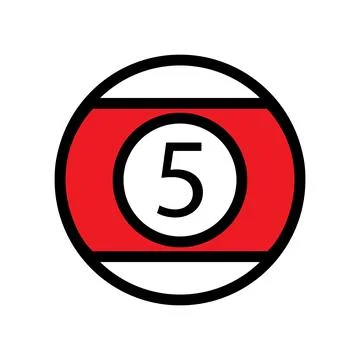 Ball icon vector Stock Illustration