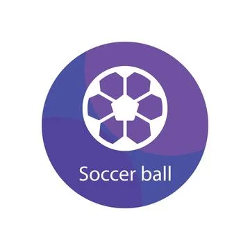 Ball icon vector Stock Illustration