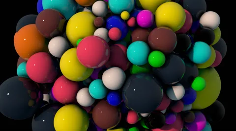 Ball Invasion Stock Footage 43791354