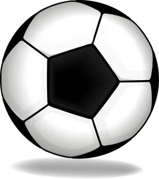 Ball isolated on white. Vector illustration. 库存插图