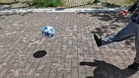 Ball kicks Stock Footage 238520138