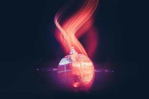 Ball light background Stock Photos