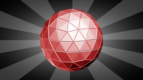 Ball. Looping footage has 4K resolution. Illustration. Stock Footage 115274135
