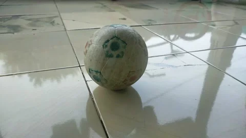 A ball made of plastic for a child's toy Stock Footage 210372233