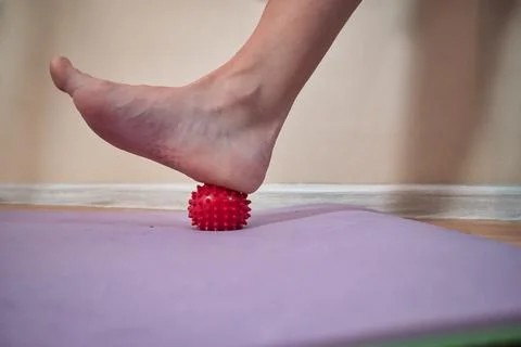 Ball massage Stock Photos
