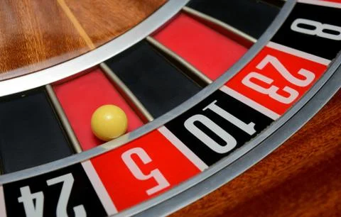 Ball in number five Stock Photos