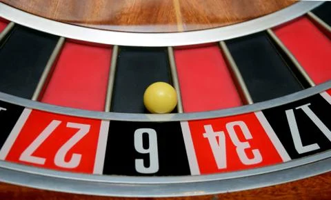 Ball in number six Stock Photos