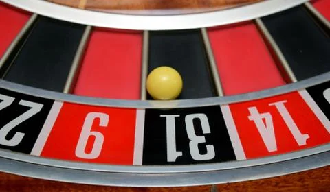 Ball in number thirty one Stock Photos