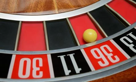 Ball in number thirty six Stock Photos