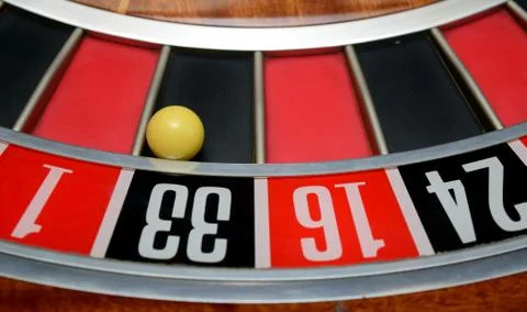 Ball in number thirty-three Stock Photos