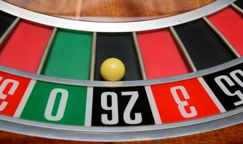 Ball in number twenty six Stock Photos