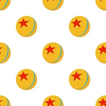Ball pattern seamless vector 스톡 일러스트
