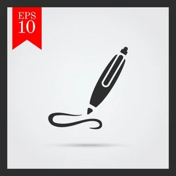 Ball pen 스톡 일러스트