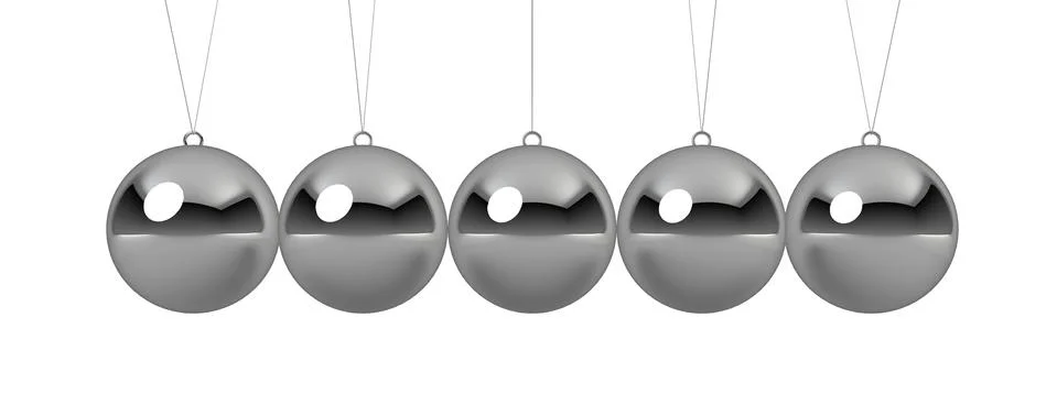 Ball pendulum Stock Illustration