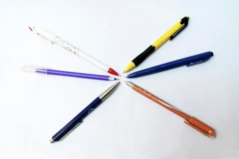 Ball Pens Stock Photos