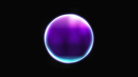 The ball, the planet has a gradient color. 動画素材 304862844