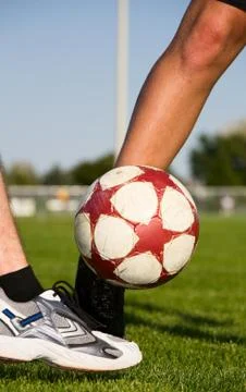 Ball in play Stock Photos