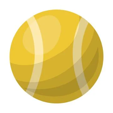 A ball for playing with animals. Vector illustration on a white background Stock Illustration
