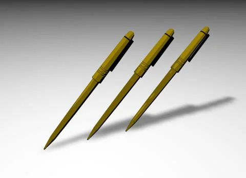 Ball point pen Stock Illustration