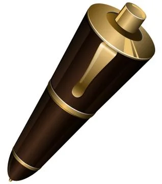 Ball-point pen Stock Illustration